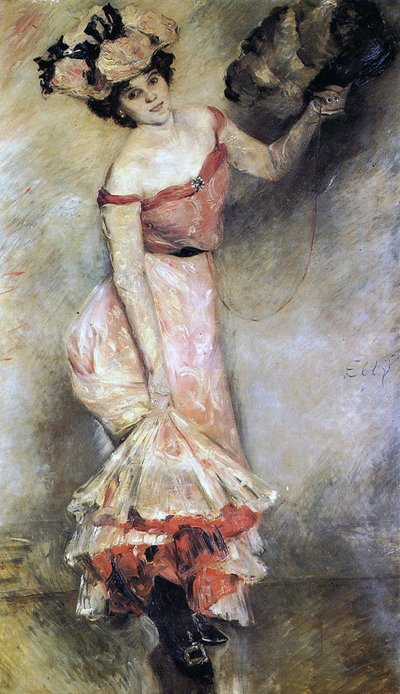 Elly, 1889 von Lovis Corinth